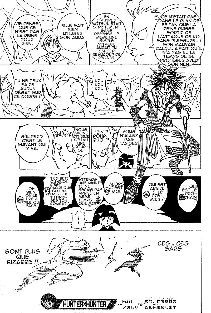 Hunter X Hunter: Chapter chapitre-228 - Page 16