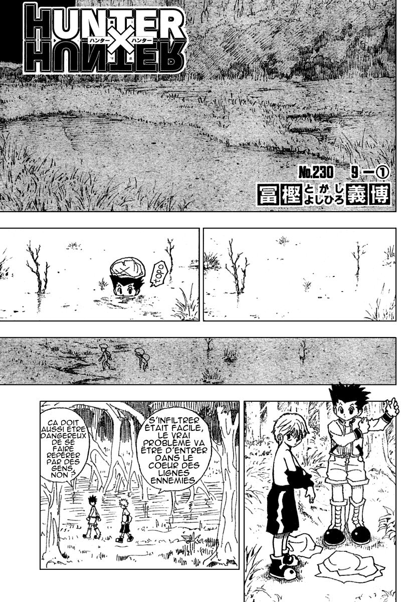 Hunter X Hunter: Chapter chapitre-230 - Page 1