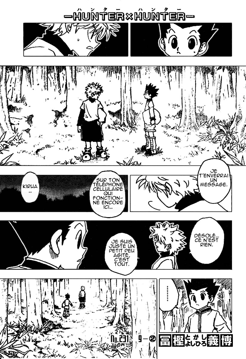 Hunter X Hunter: Chapter chapitre-231 - Page 1