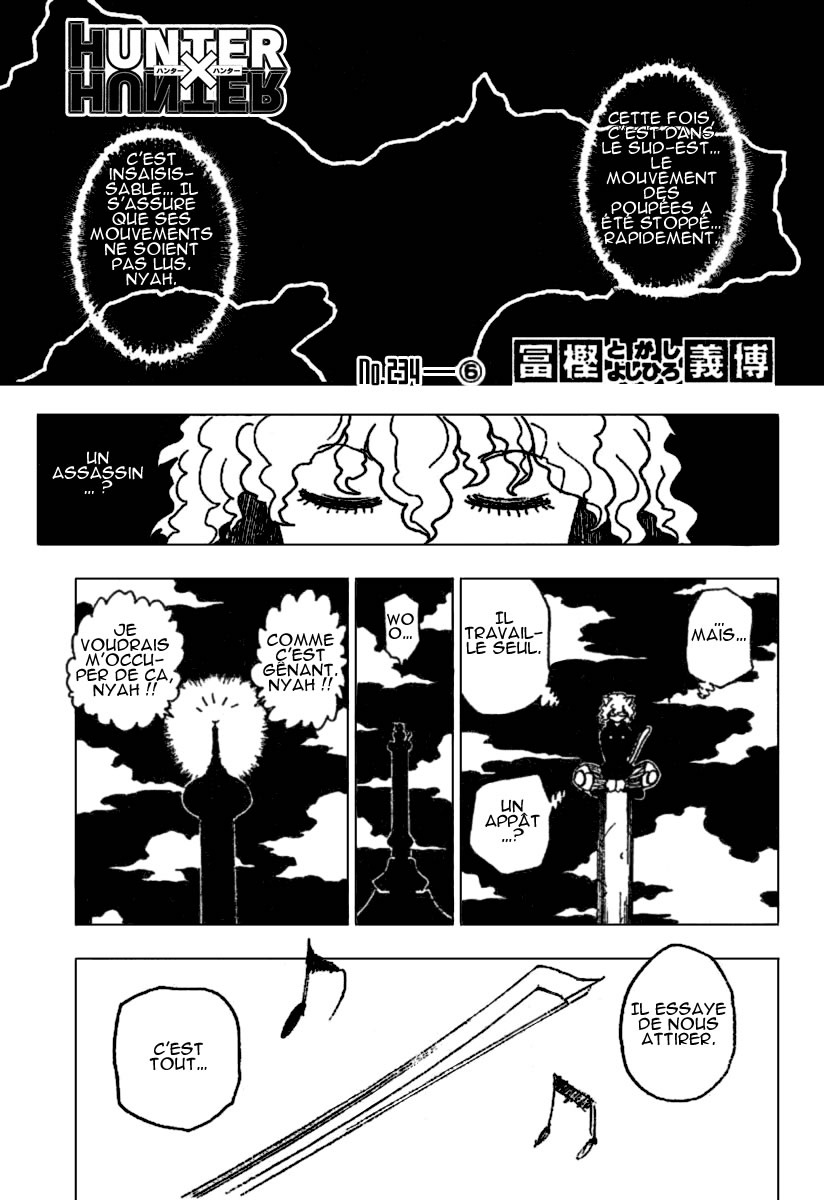 Hunter X Hunter: Chapter chapitre-234 - Page 1
