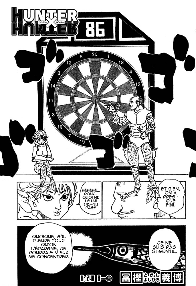 Hunter X Hunter: Chapter chapitre-240 - Page 1