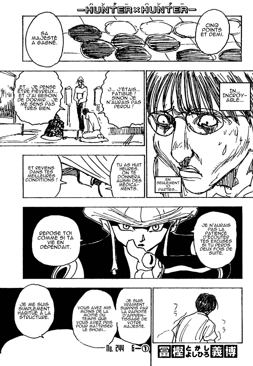 Hunter X Hunter: Chapter chapitre-244 - Page 1