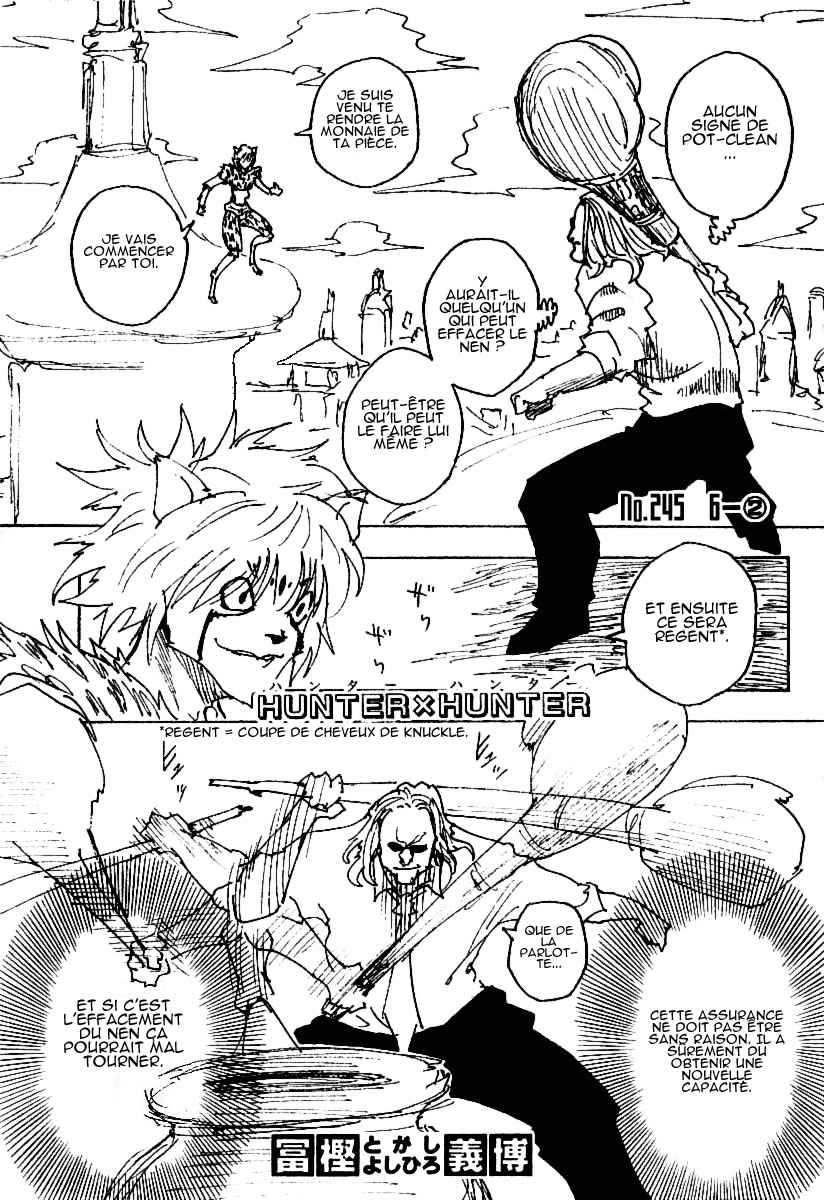 Hunter X Hunter: Chapter chapitre-245 - Page 1