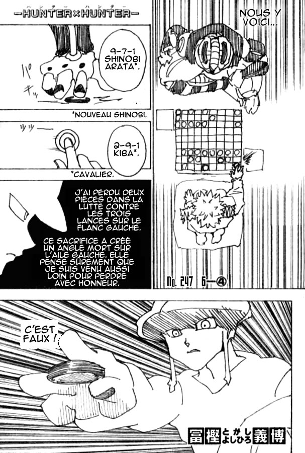 Hunter X Hunter: Chapter chapitre-247 - Page 1