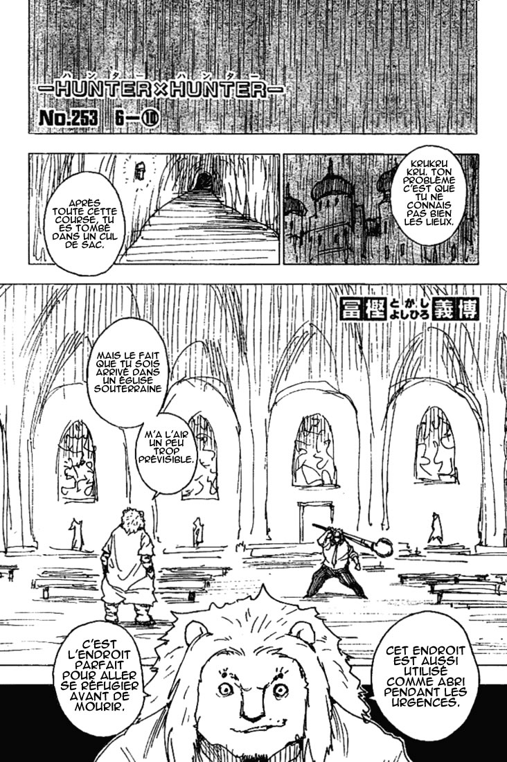 Hunter X Hunter: Chapter chapitre-253 - Page 1