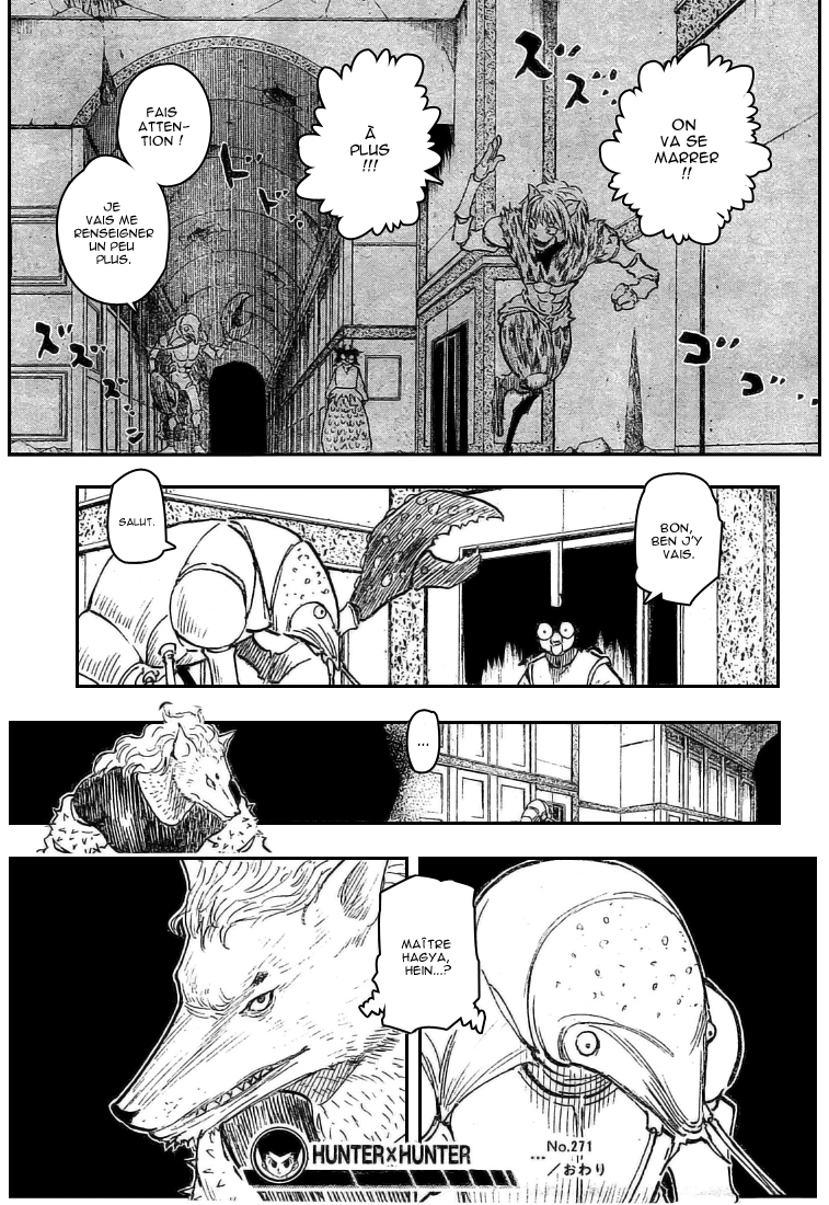 Hunter X Hunter: Chapter chapitre-271 - Page 18