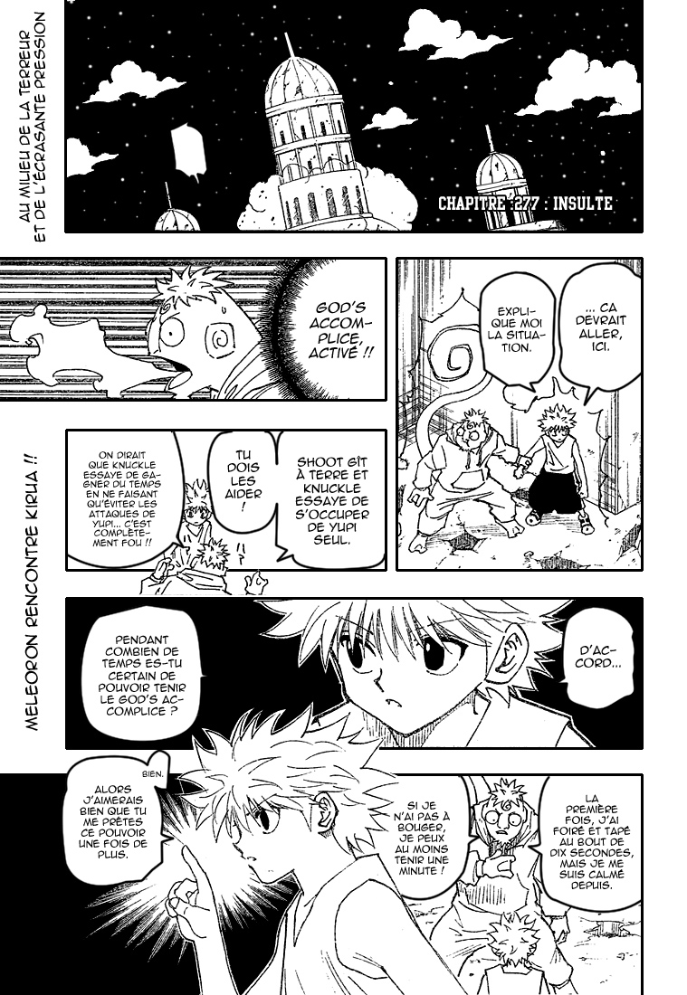 Hunter X Hunter: Chapter chapitre-277 - Page 1
