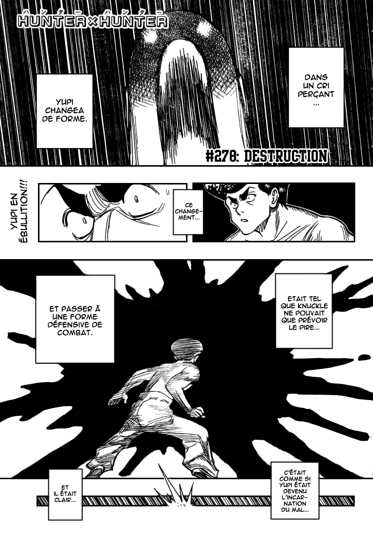 Hunter X Hunter: Chapter chapitre-278 - Page 1