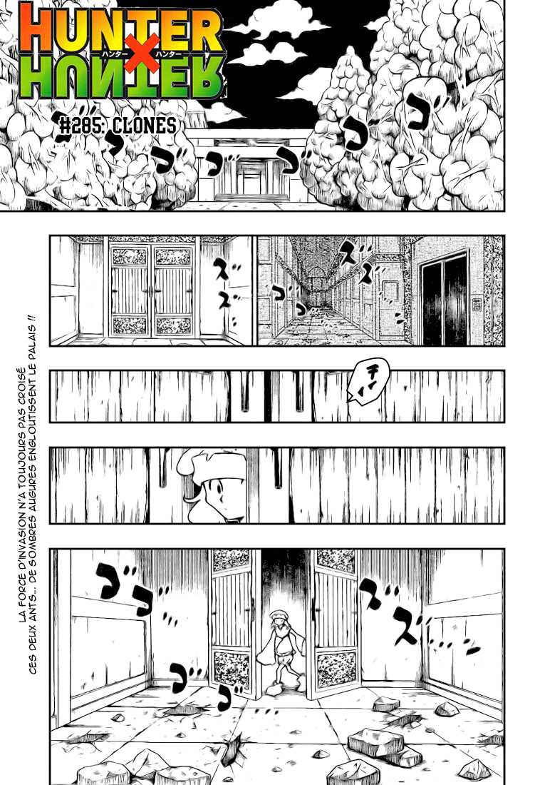Hunter X Hunter: Chapter chapitre-285 - Page 1