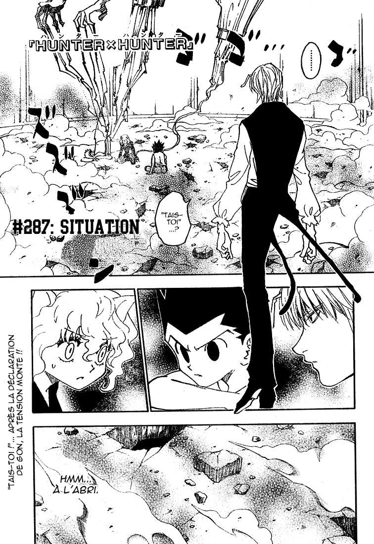 Hunter X Hunter: Chapter chapitre-287 - Page 1