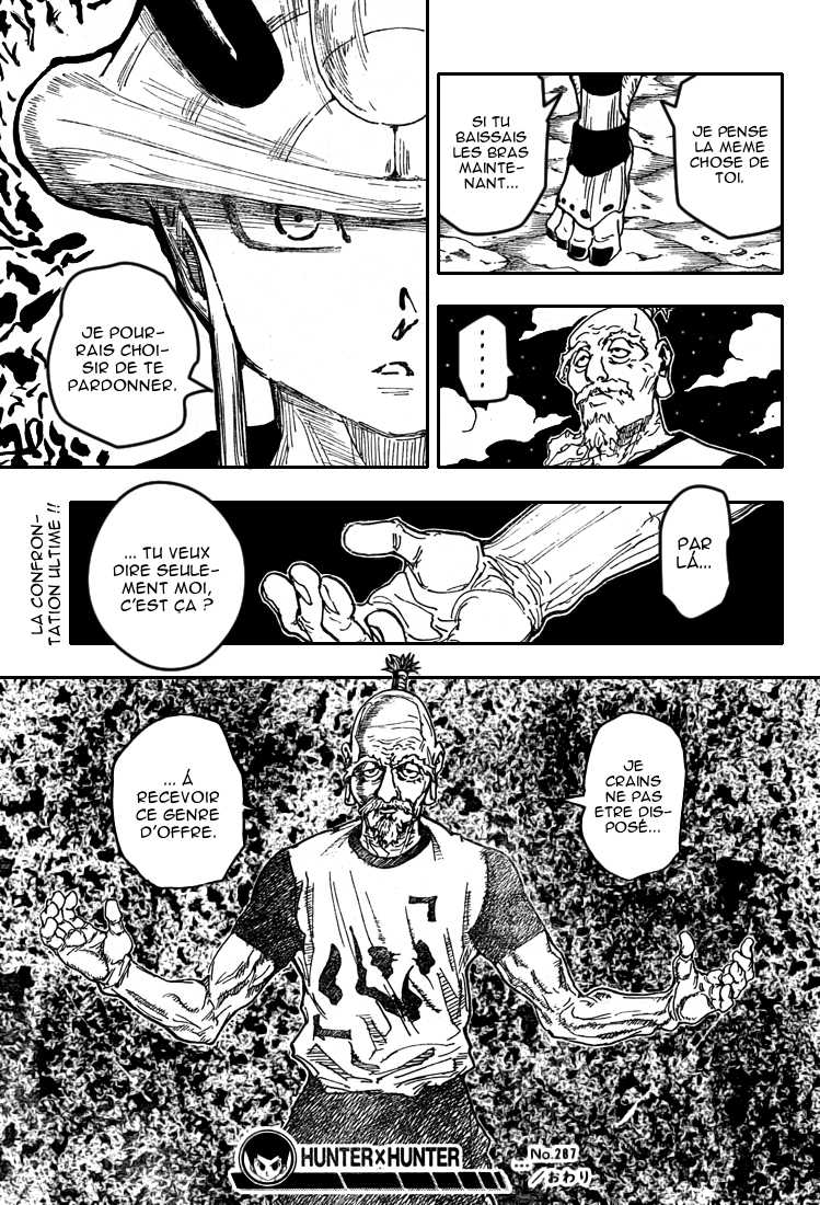 Hunter X Hunter: Chapter chapitre-287 - Page 18