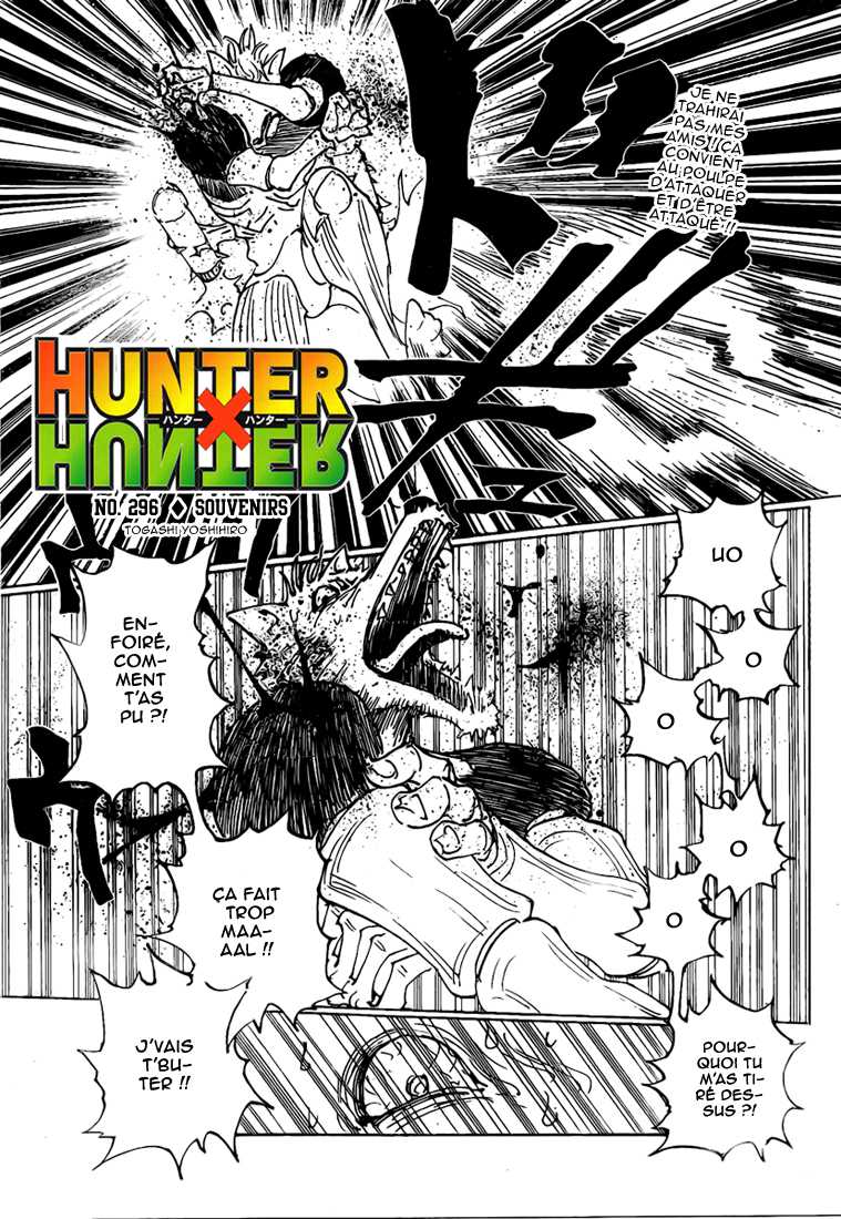 Hunter X Hunter: Chapter chapitre-296 - Page 1