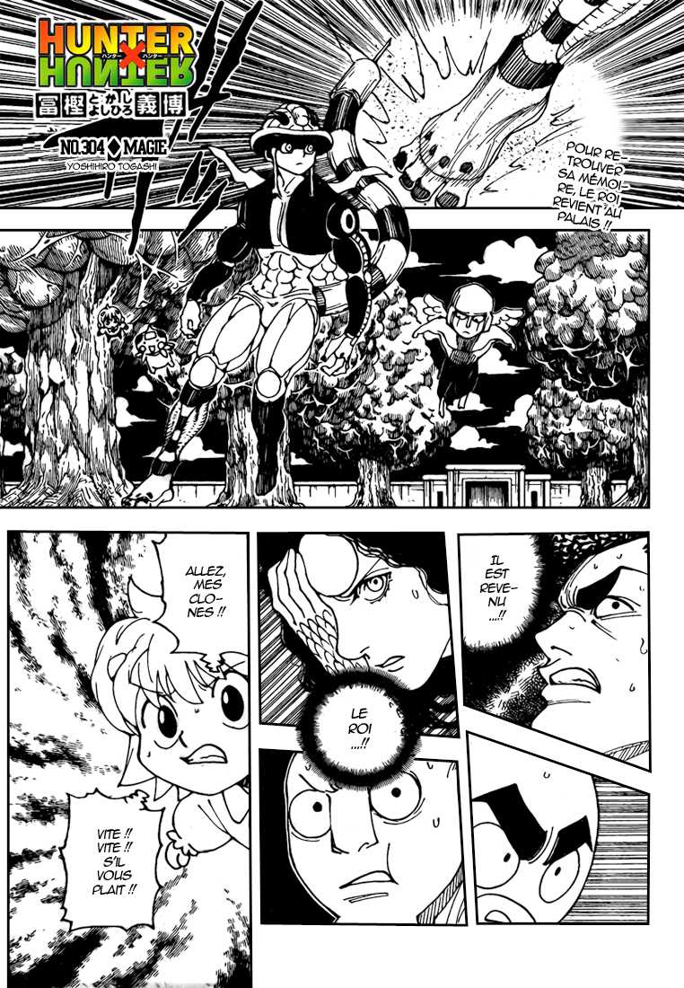 Hunter X Hunter: Chapter chapitre-304 - Page 1