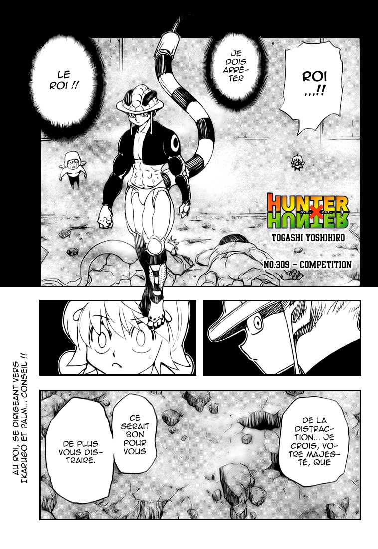 Hunter X Hunter: Chapter chapitre-309 - Page 1