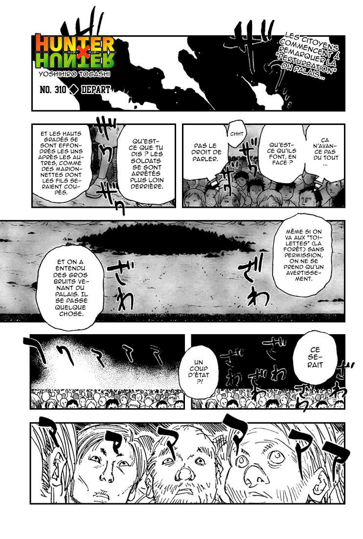 Hunter X Hunter: Chapter chapitre-310 - Page 1