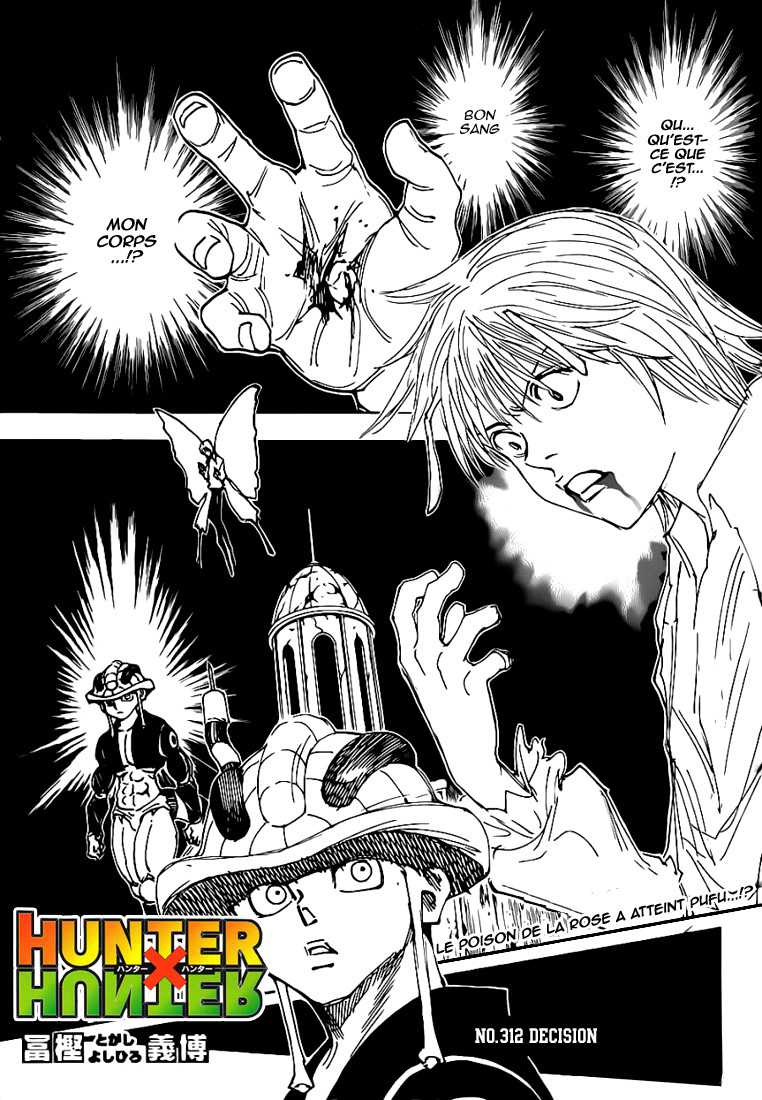 Hunter X Hunter: Chapter chapitre-312 - Page 1