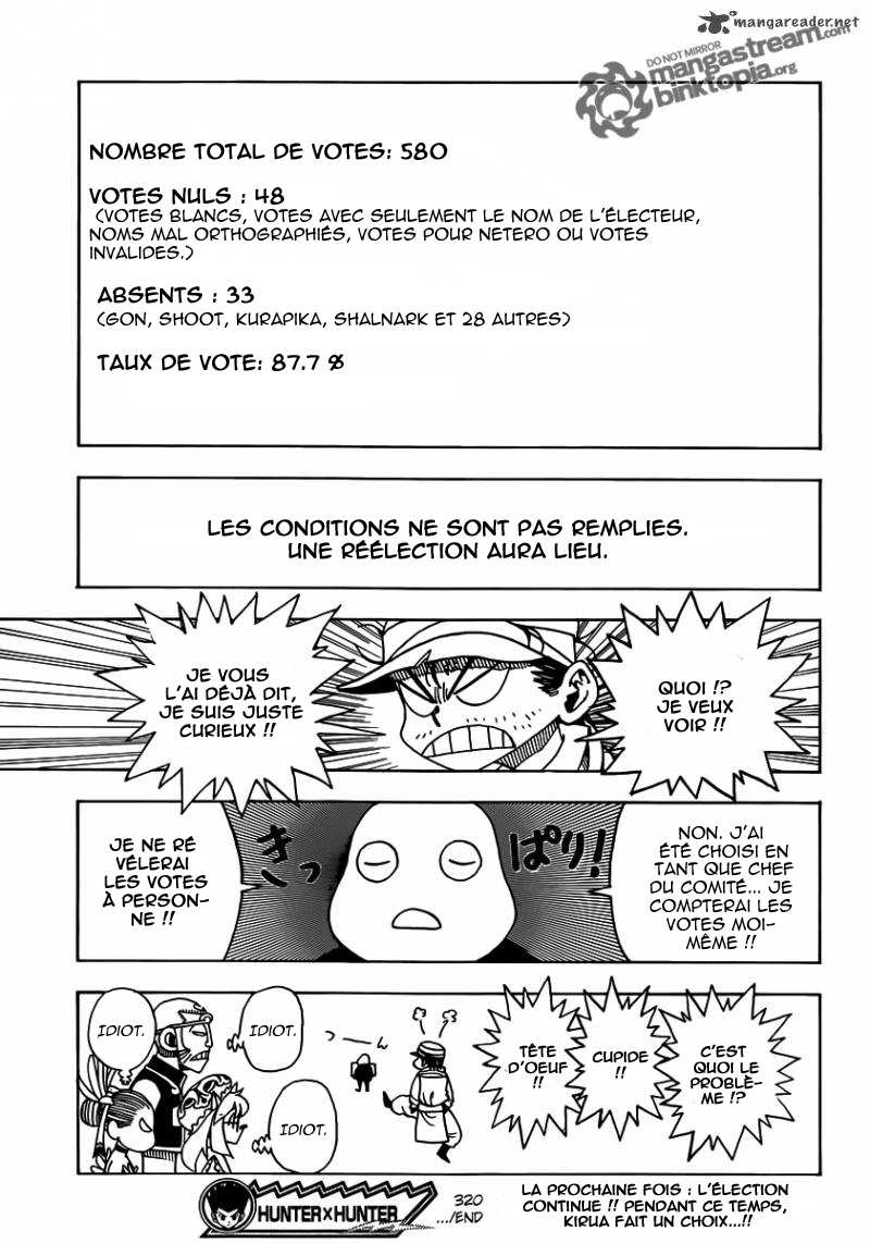 Hunter X Hunter: Chapter chapitre-320 - Page 17