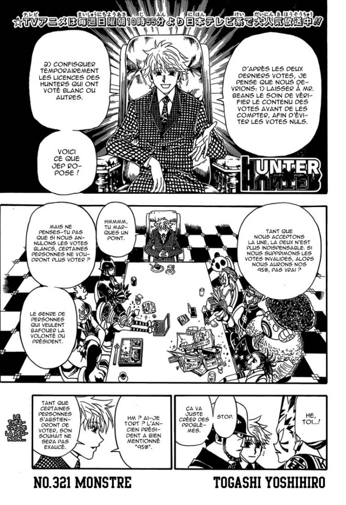 Hunter X Hunter: Chapter chapitre-321 - Page 1
