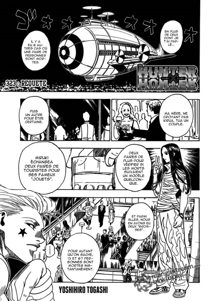 Hunter X Hunter: Chapter chapitre-323 - Page 1