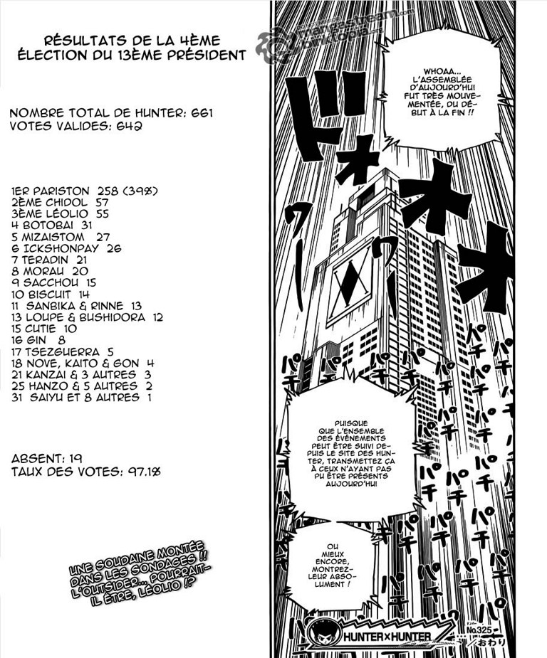Hunter X Hunter: Chapter chapitre-325 - Page 18