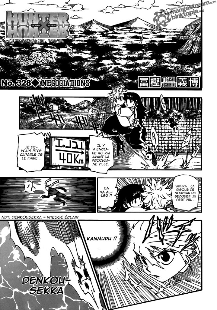 Hunter X Hunter: Chapter chapitre-328 - Page 1