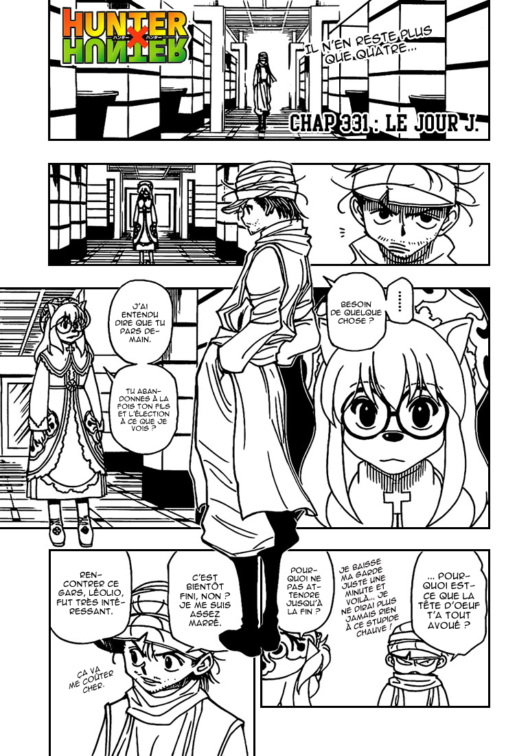 Hunter X Hunter: Chapter chapitre-331 - Page 1