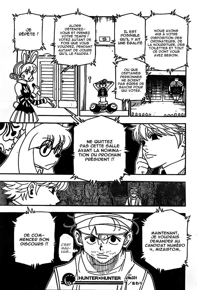 Hunter X Hunter: Chapter chapitre-331 - Page 18