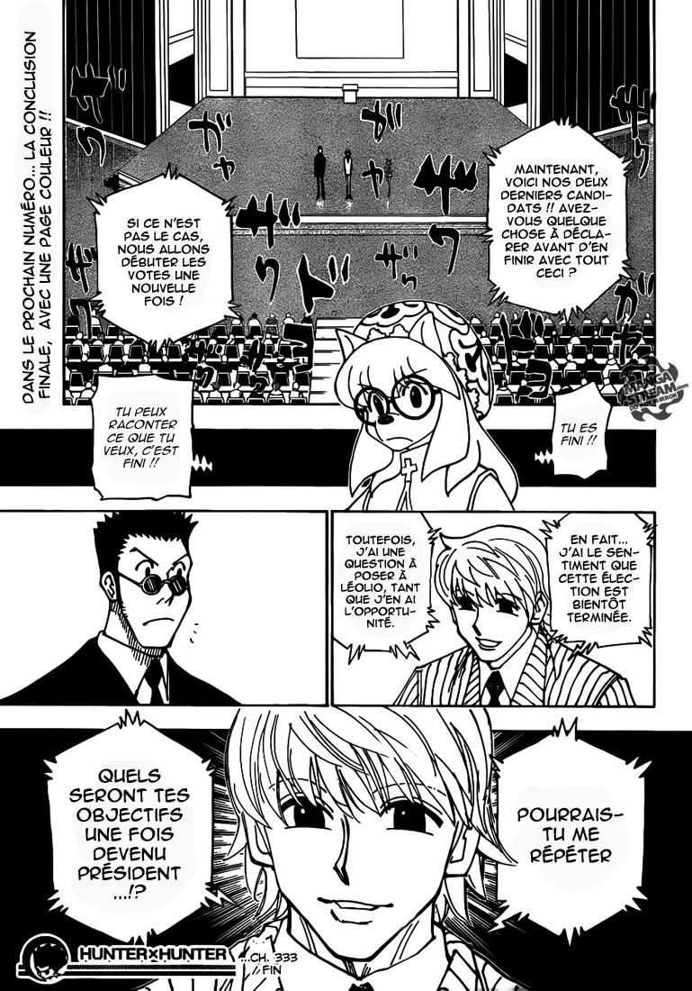 Hunter X Hunter: Chapter chapitre-333 - Page 19