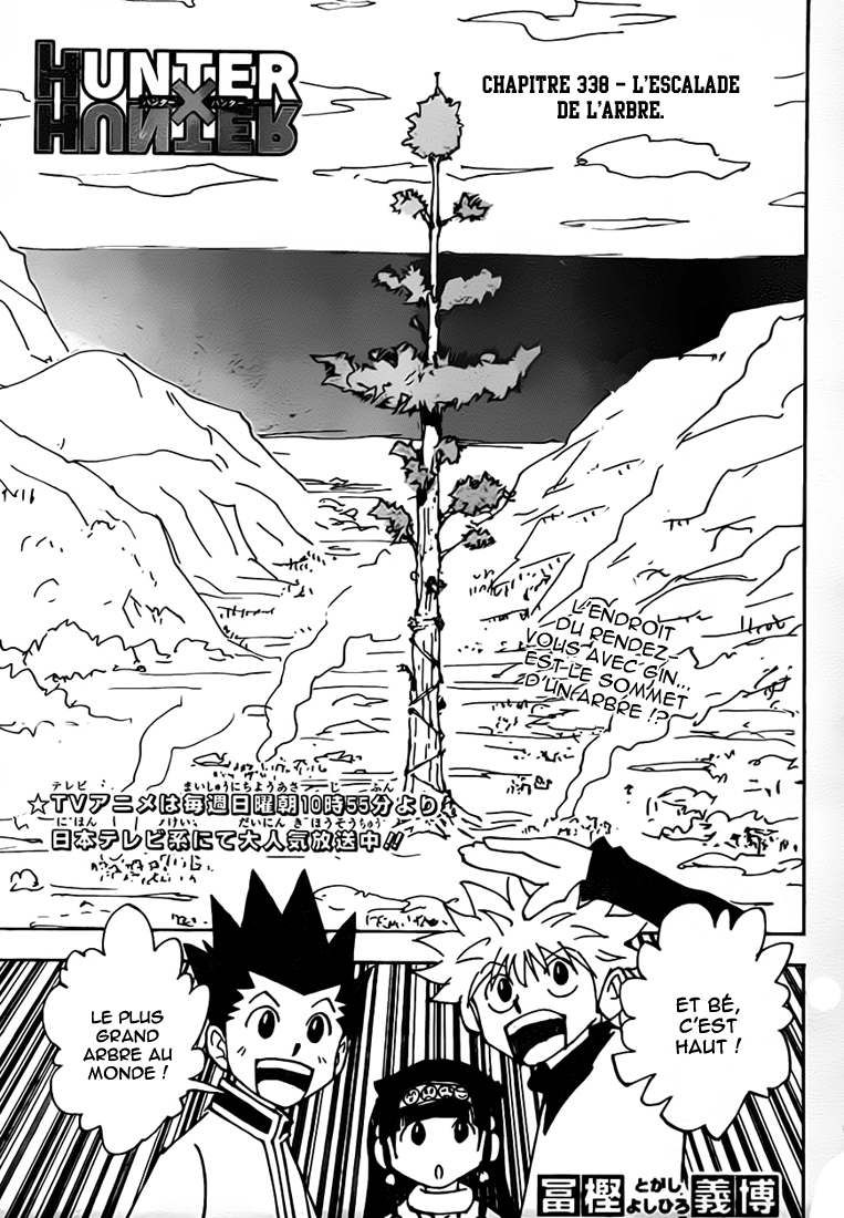 Hunter X Hunter: Chapter chapitre-338 - Page 1