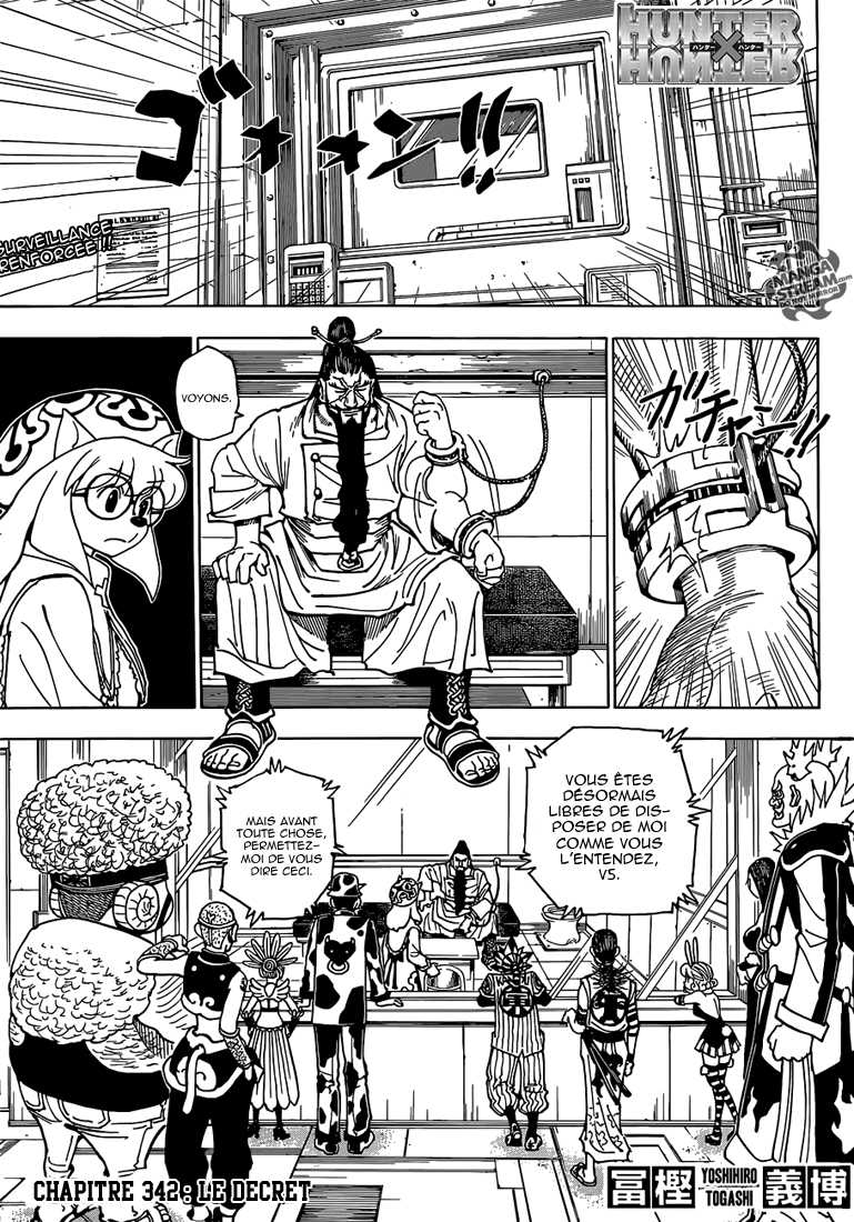 Hunter X Hunter: Chapter chapitre-342 - Page 1