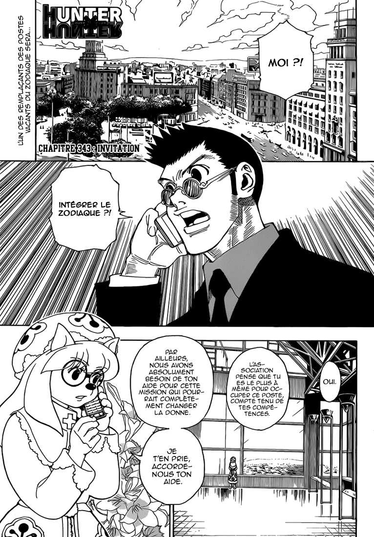 Hunter X Hunter: Chapter chapitre-343 - Page 1