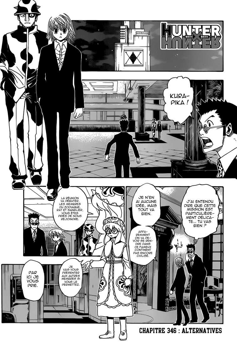 Hunter X Hunter: Chapter chapitre-346 - Page 1