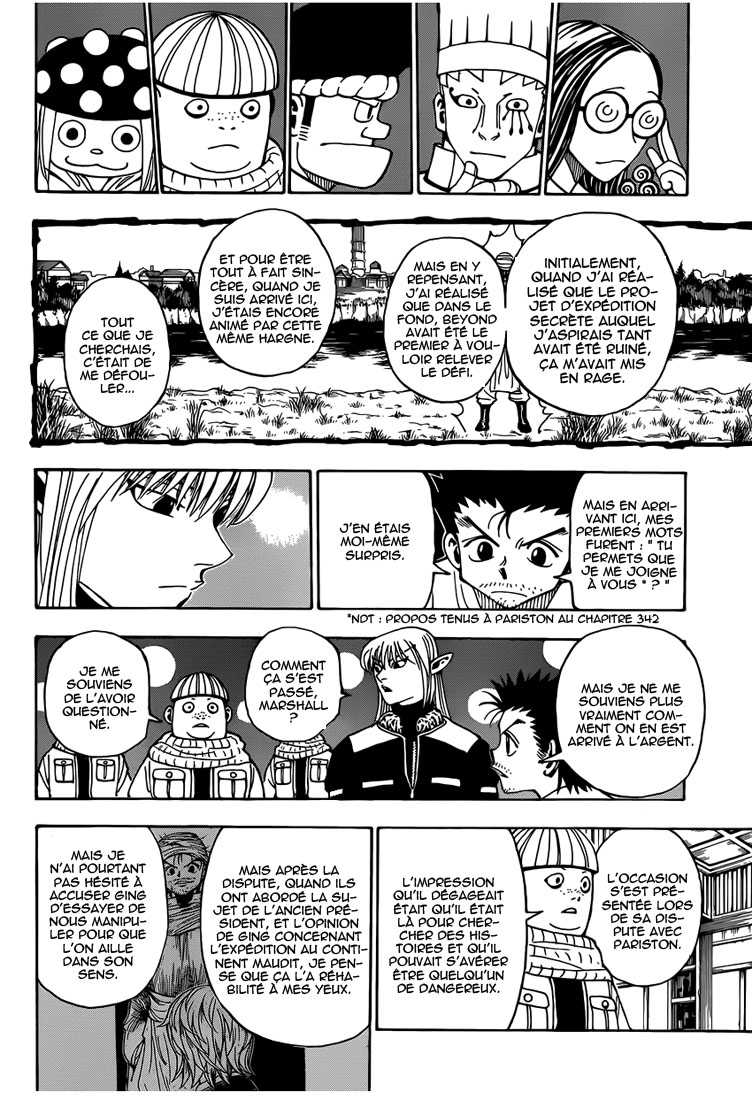 Hunter X Hunter: Chapter chapitre-347 - Page 16