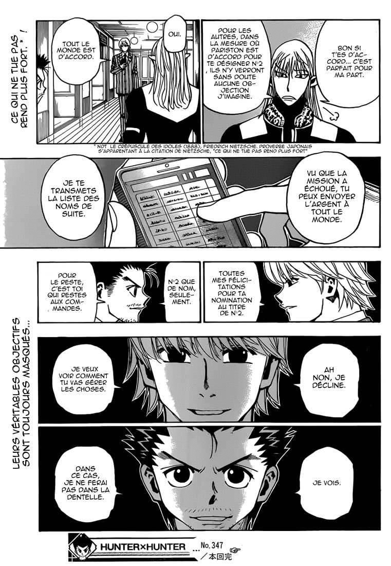Hunter X Hunter: Chapter chapitre-347 - Page 19