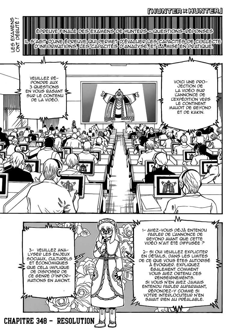 Hunter X Hunter: Chapter chapitre-348 - Page 1