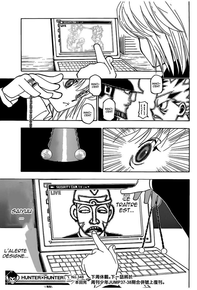 Hunter X Hunter: Chapter chapitre-348 - Page 19