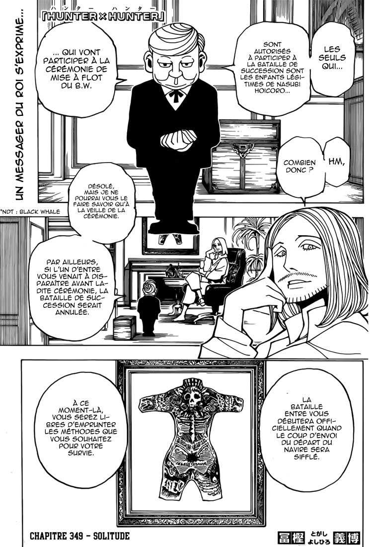 Hunter X Hunter: Chapter chapitre-349 - Page 1