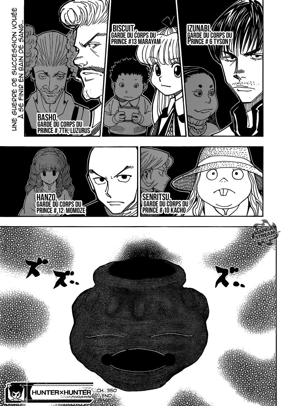 Hunter X Hunter: Chapter chapitre-350 - Page 19