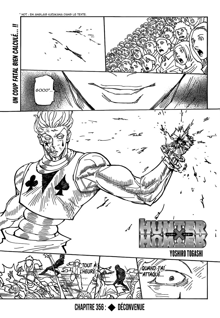 Hunter X Hunter: Chapter chapitre-356 - Page 1