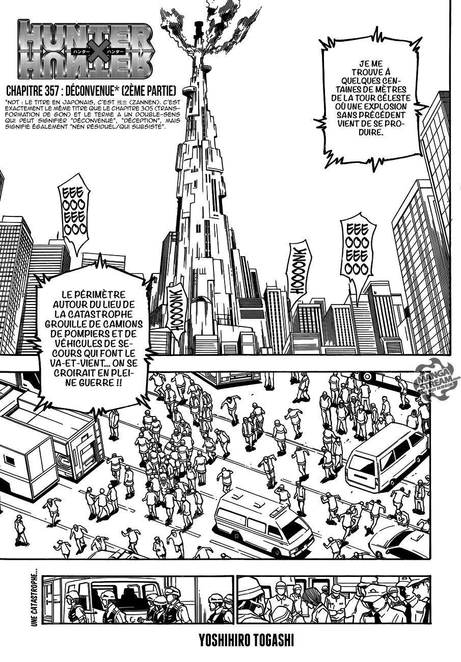 Hunter X Hunter: Chapter chapitre-357 - Page 1