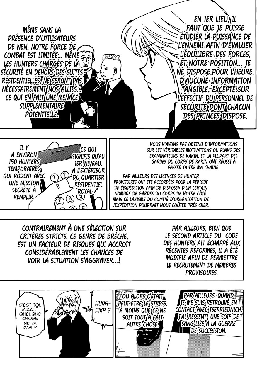 Hunter X Hunter: Chapter chapitre-358 - Page 13