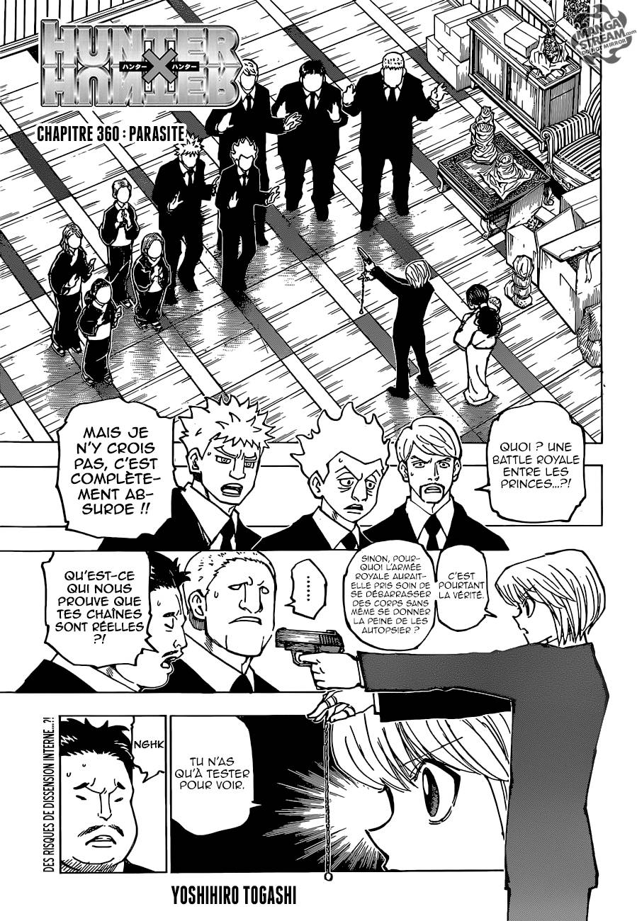 Hunter X Hunter: Chapter chapitre-360 - Page 1