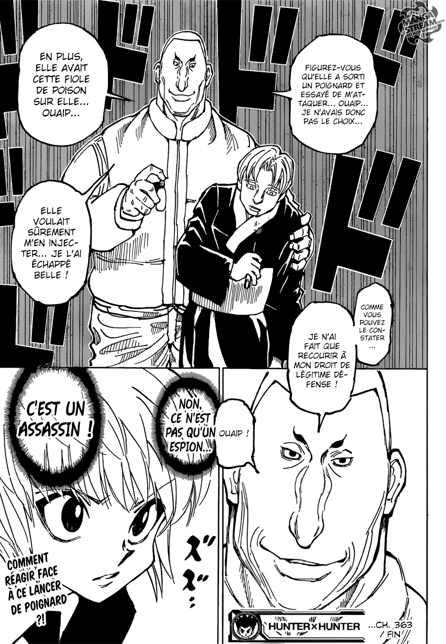 Hunter X Hunter: Chapter chapitre-363 - Page 18