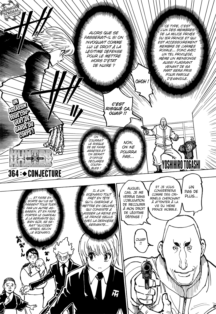 Hunter X Hunter: Chapter chapitre-364 - Page 1