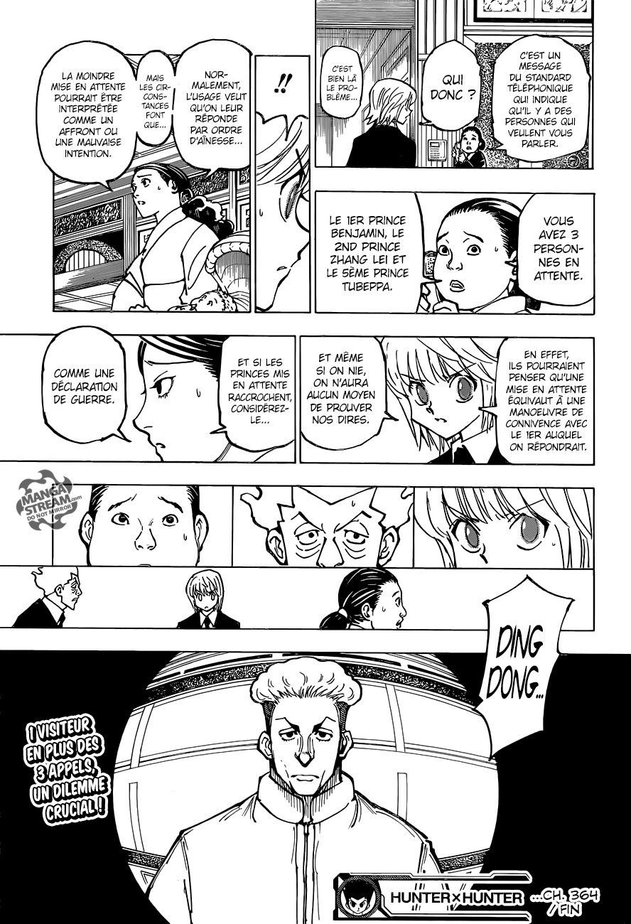 Hunter X Hunter: Chapter chapitre-364 - Page 19