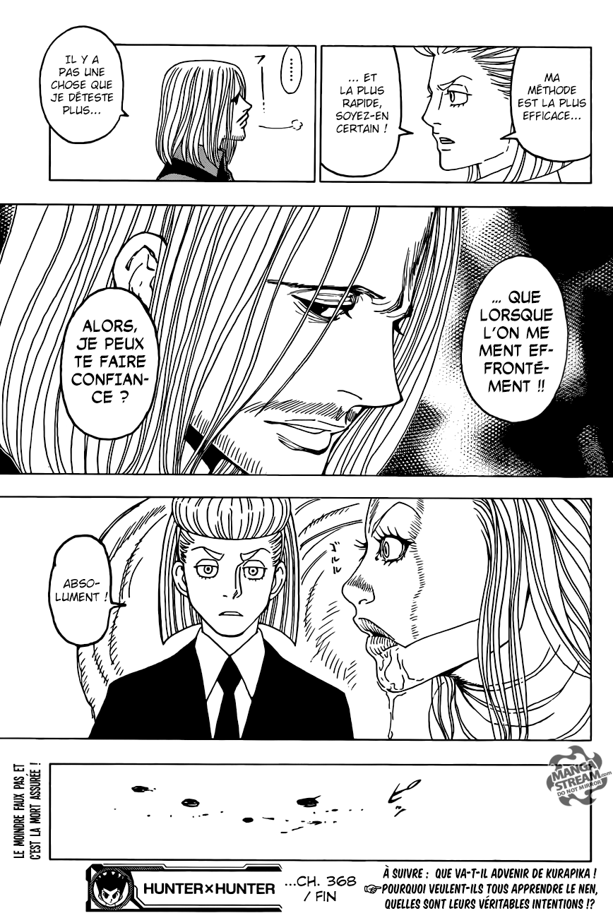 Hunter X Hunter: Chapter chapitre-368 - Page 19