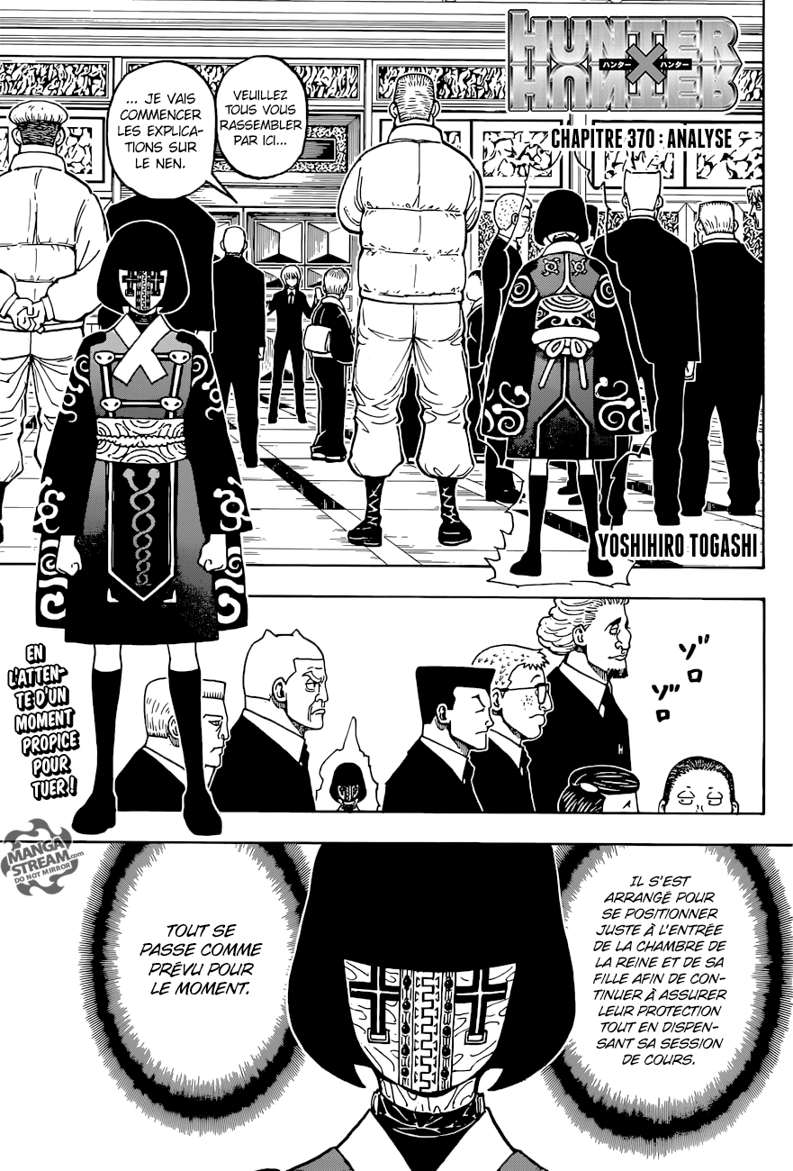 Hunter X Hunter: Chapter chapitre-370 - Page 1