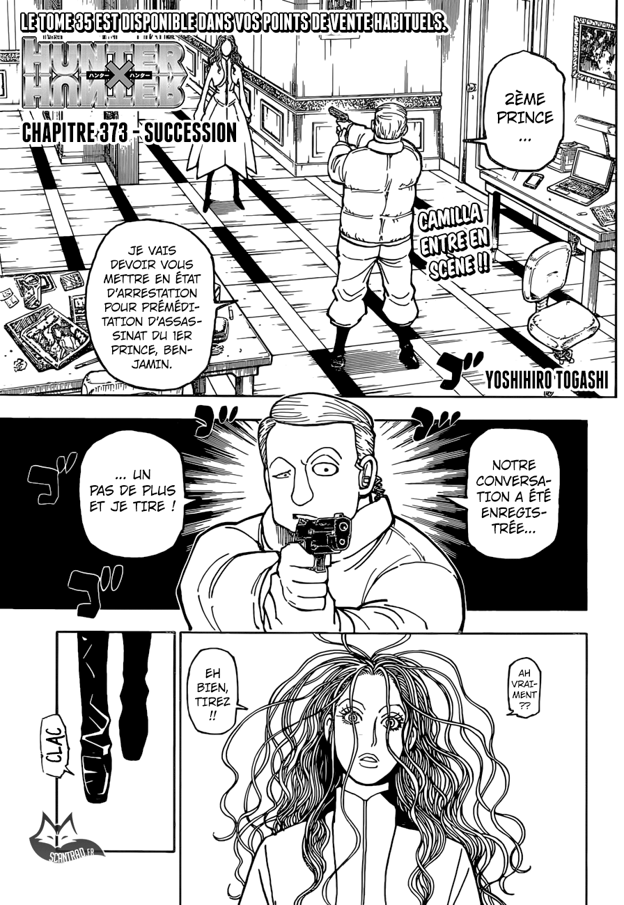 Hunter X Hunter: Chapter chapitre-373 - Page 1