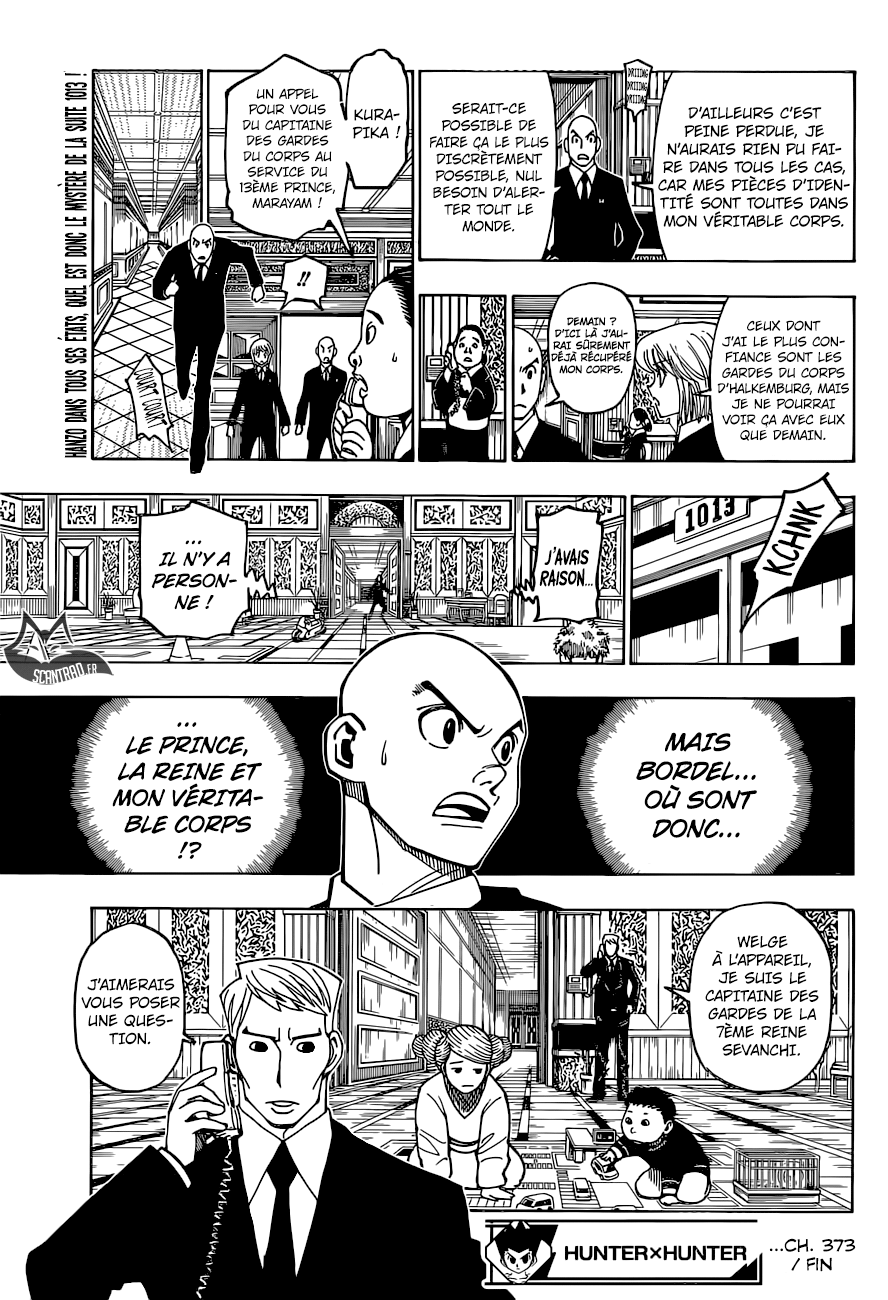 Hunter X Hunter: Chapter chapitre-373 - Page 19