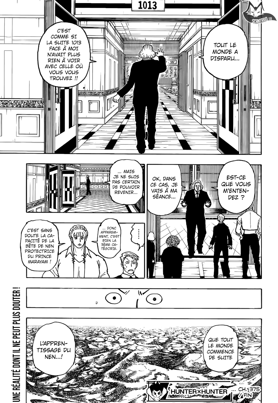 Hunter X Hunter: Chapter chapitre-375 - Page 19